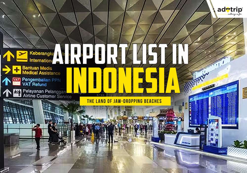 Airport List in Indonesia